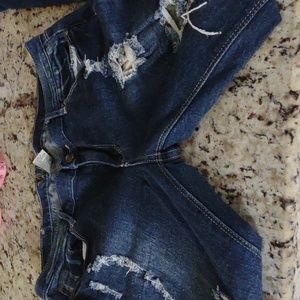 Red Rivet blue jeans 13 flare legs